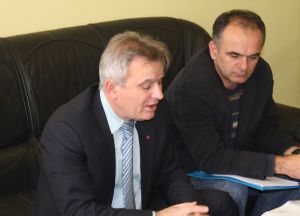 ministar Raif Seferović i direktor Rasim Kovač